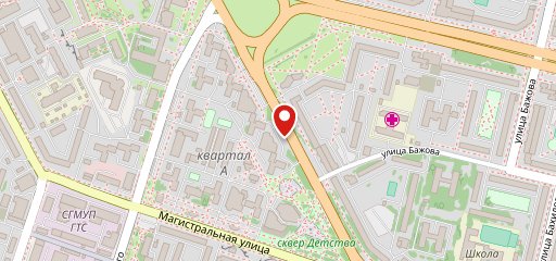 Пекарня на карте