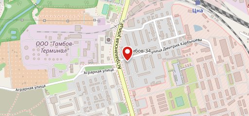Пекарня на карте