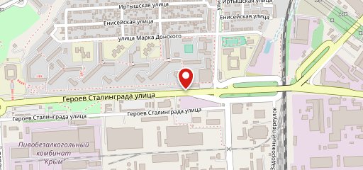 Фастфуд на карте