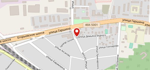 Пекарня на карте