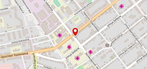 Пекарня на карте
