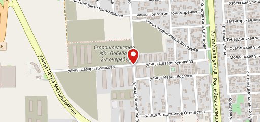 Пекарня у дома на карте