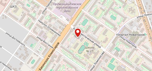 Пекарня у дома на карте