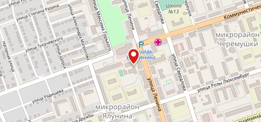 Пекарня у храма на карте
