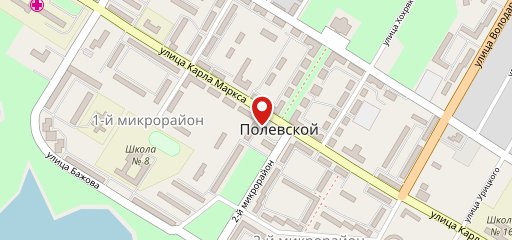 Пекарня у храма на карте