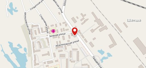 Пекарня на карте