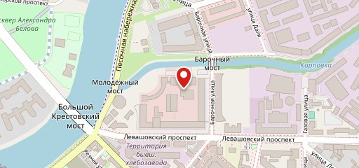 Пекарня в Омега Хаус на карте