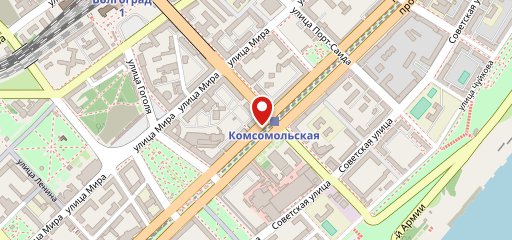 Пекарня на карте