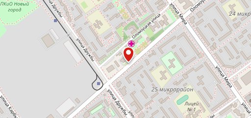 Пекарня на карте
