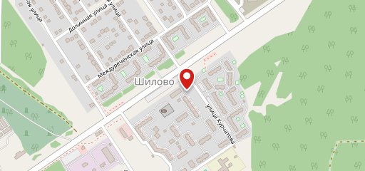 Булошная на карте
