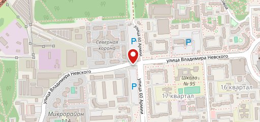 Пекарня на карте