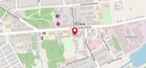 Пекарня на карте
