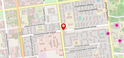 Булочная на карте