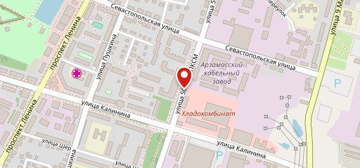 Жаркова на карте