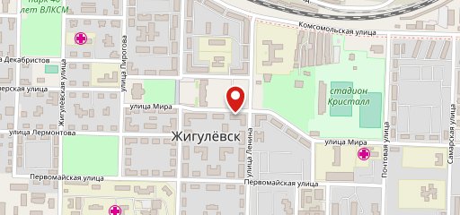 Пекарня на карте