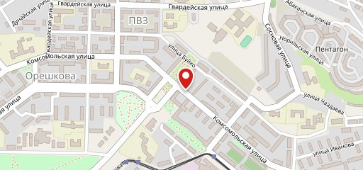 Пекарушка на карте