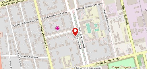 Пекин на карте