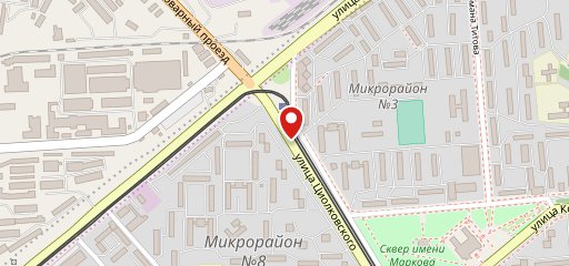 Пекин, кафе на карте
