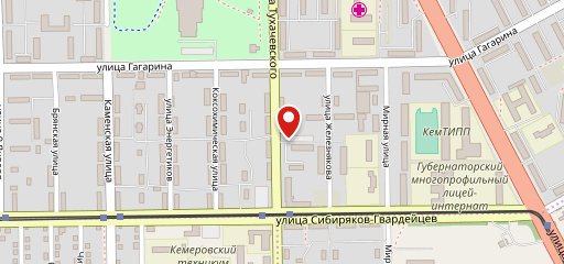 Пекин на карте
