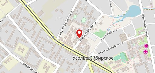 Пекин на карте