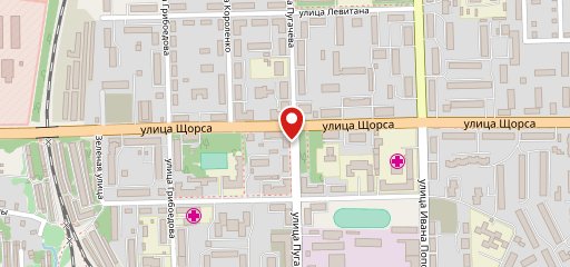 Хлебное ухо на карте