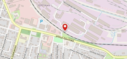 Столовая на карте