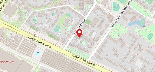 Пельменная на Широтной на карте