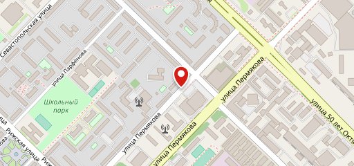 Пельменная, ЗАО "упрпищепром" на карте