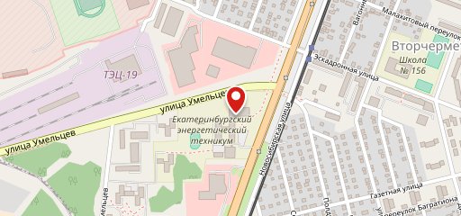 Столовая на карте