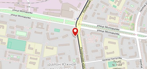 Впене на карте
