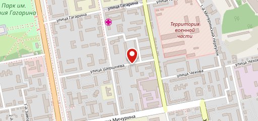 Пенная бухта на карте