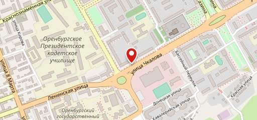 Пенная пристань на карте