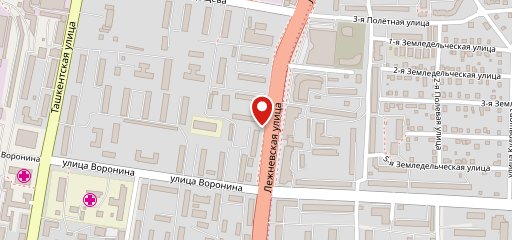 Пенное на карте