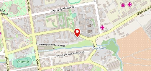Пенный двор на карте