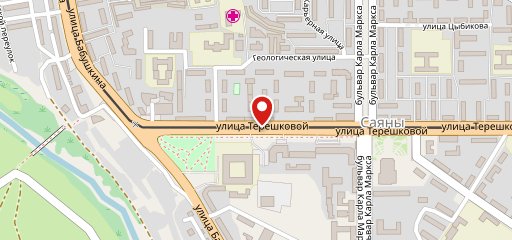 Пенный Дворик на карте