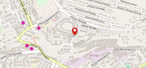 Pentagon на карте