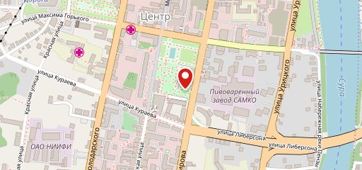 Пенза, Ул.московская 41 на карте