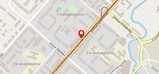 Народная столовая на карте