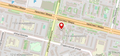 Ресторан People's на карте