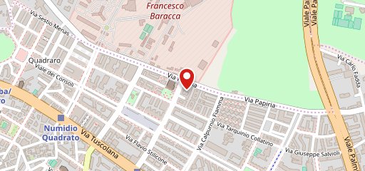 Pepe Ristorante/Delivery Tuscolana на карте