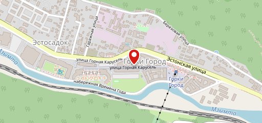 PeppiPizza - Пиццерия в Красной поляне на карте