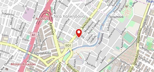 ΠΕΡΑΝ το καφέ αμάν της πόλης на карте