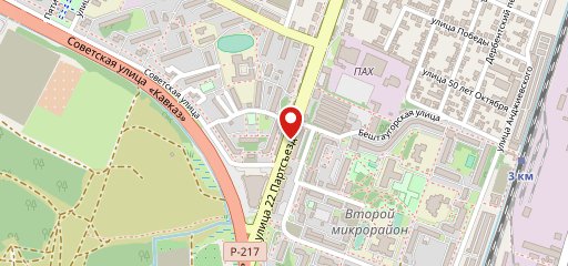Перекресток, кафе на карте