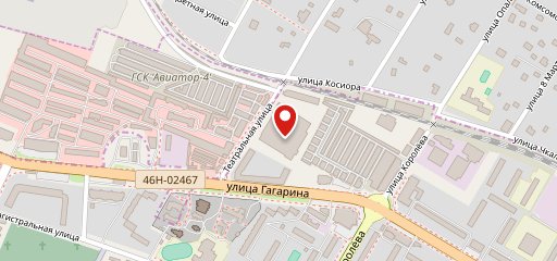 Перекресток, кафе на карте