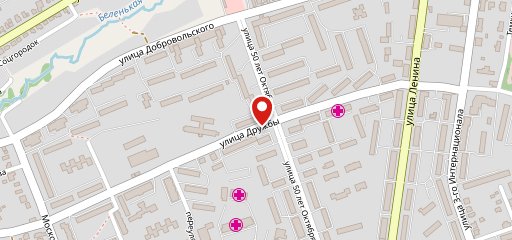Перекресток на карте
