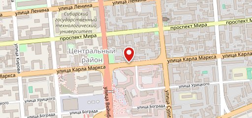 Перекресток на карте