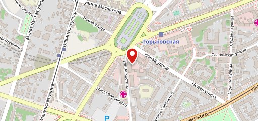 Перекресток на карте