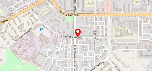Буфет на карте