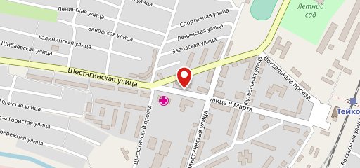 Перекресток на карте