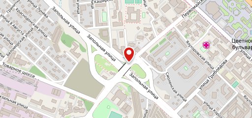Перекресток на карте